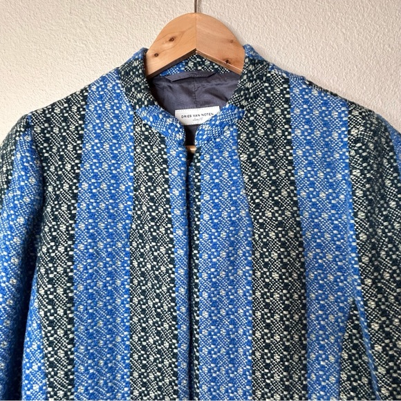 DRIES VAN NOTEN Blazer Jacket 100% Wool Made in Belgium Size 36/US 4 - Picture 2 of 10